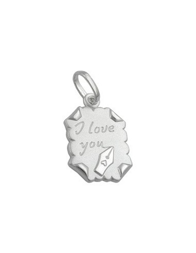Hängsmycke Letter -I Love You- Silver 925