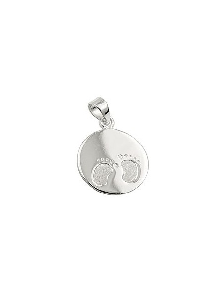 Hängsmycke Little Foots Polished Silver 925