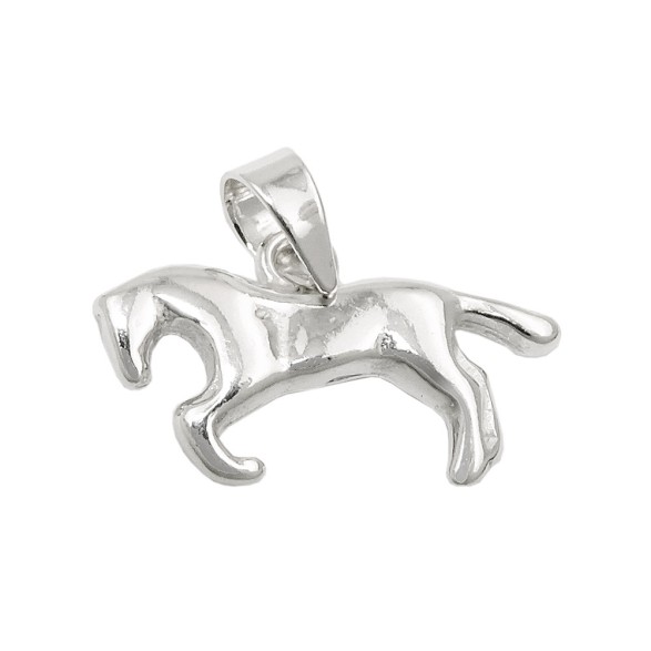 Hängsmycke Little Horse Polished Silver 925