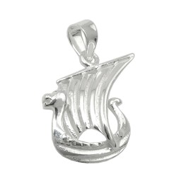 Hängsmycke Little Viking Ship Silver 925
