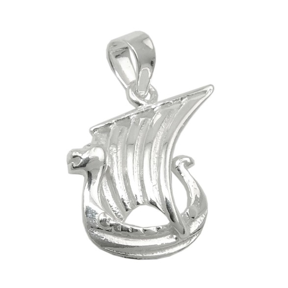 Hängsmycke Little Viking Ship Silver 925