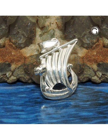 Hängsmycke Little Viking Ship Silver 925