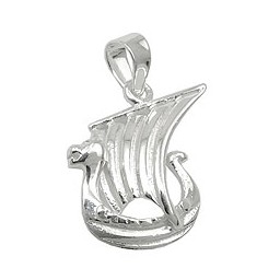 Hängsmycke Little Viking Ship Silver 925