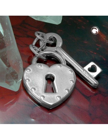 Hängsmycke Lock & Key Silver 925