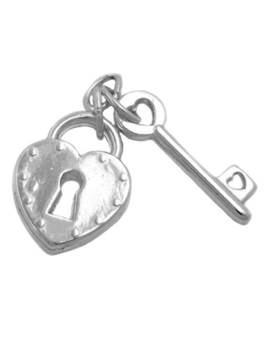 Hängsmycke Lock & Key Silver 925