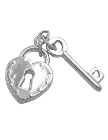 Hängsmycke Lock & Key Silver 925