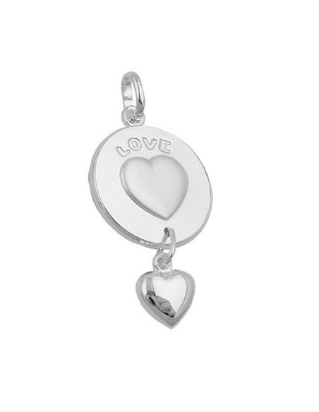 Hängsmycke Love Engraved Silver 925