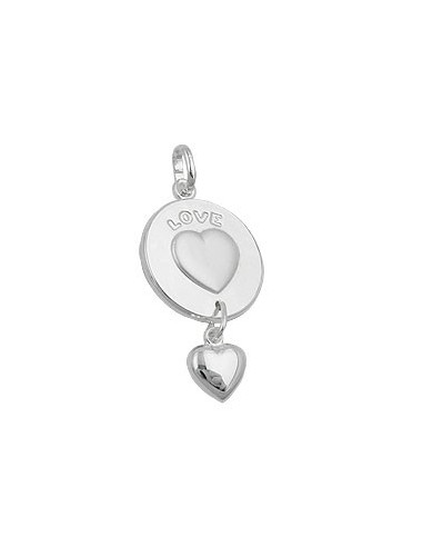 Hängsmycke Love Engraved Silver 925