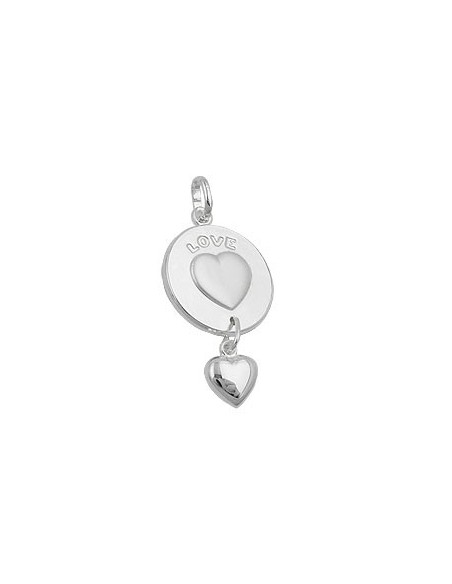 Hängsmycke Love Engraved Silver 925