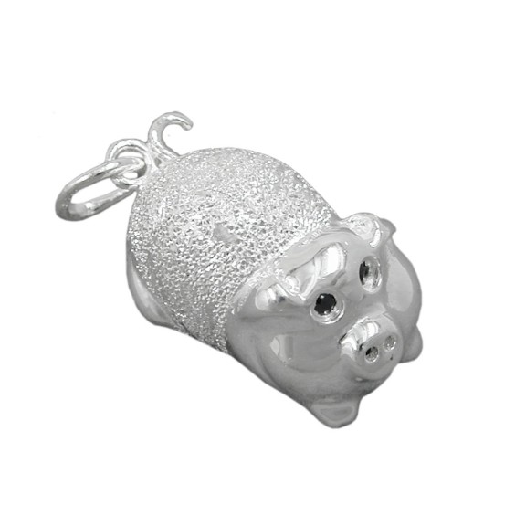 Hängsmycke Lucky Pig Silver 925