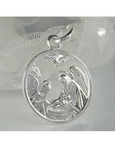 Hängsmycke Mary And Josef Silver 925