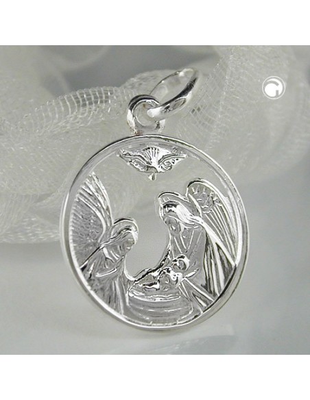 Hängsmycke Mary And Josef Silver 925