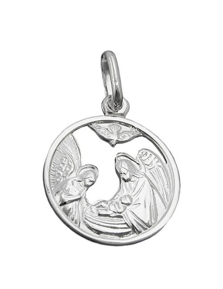 Hängsmycke Mary And Josef Silver 925