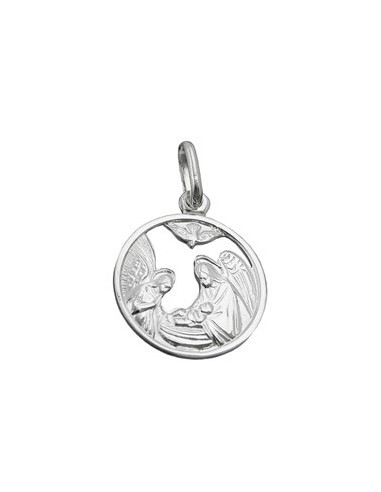 Hängsmycke Mary And Josef Silver 925