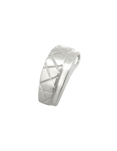 Hängsmycke Matte/ Shiny Silver 925