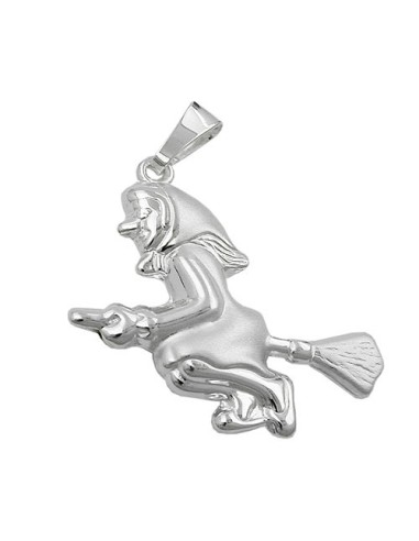 Hängsmycke Old Hag Witch Silver 925