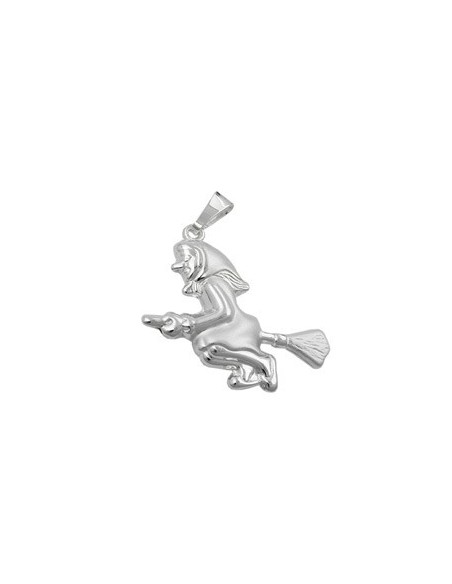 Hängsmycke Old Hag Witch Silver 925