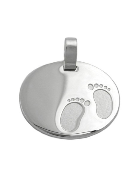 Hängsmycke Oval With Feet Silver 925
