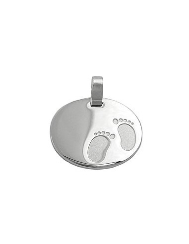 Hängsmycke Oval With Feet Silver 925