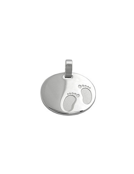 Hängsmycke Oval With Feet Silver 925