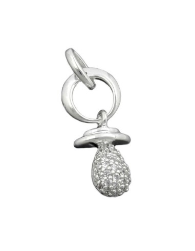 Hängsmycke Pacifier Zirconia Silver 925
