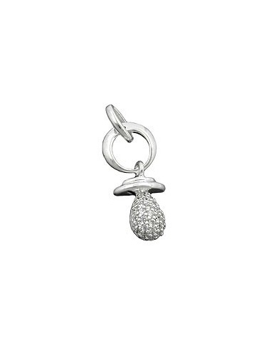 Hängsmycke Pacifier Zirconia Silver 925