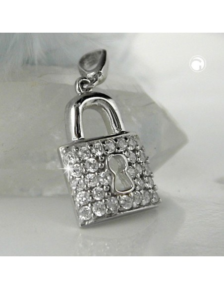 Hängsmycke Padlock Silver 925