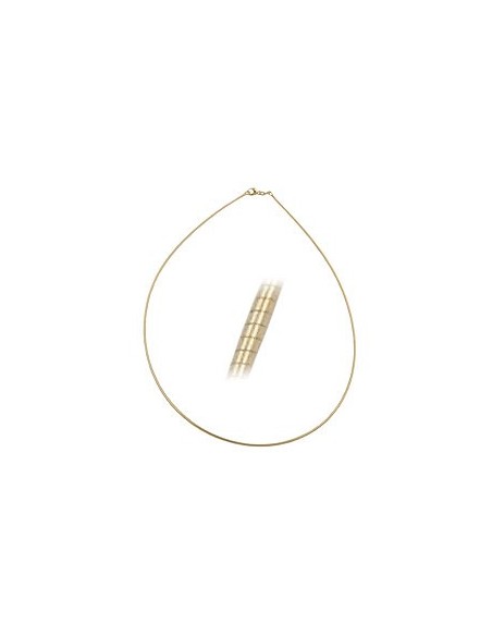 chain 0.8mm round chain 9kt gold 45cm