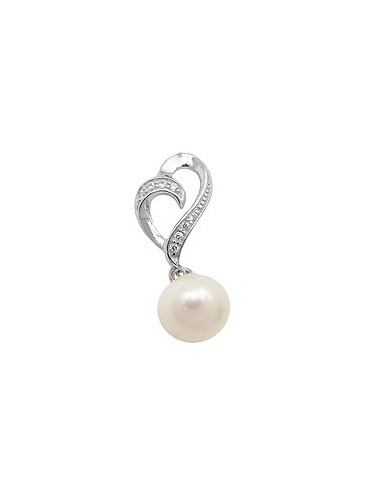 Hängsmycke Pearl & Zirconia Silver 925