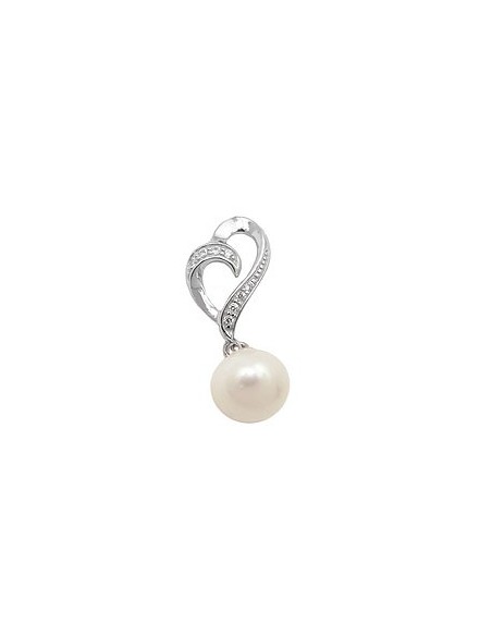 Hängsmycke Pearl & Zirconia Silver 925