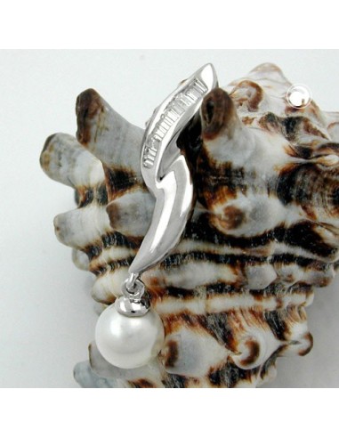 Hängsmycke Pearl And Zirconias Silver 925