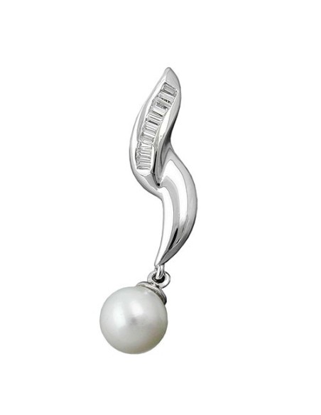 Hängsmycke Pearl And Zirconias Silver 925