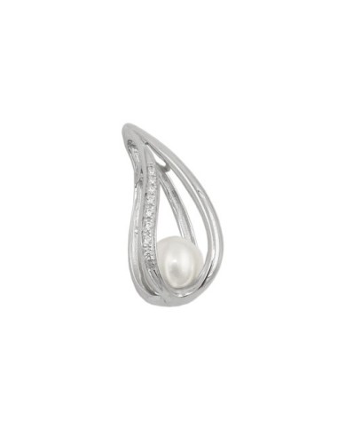 Hängsmycke Pearl With Zirconia Silver 925