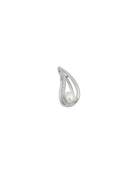 Hängsmycke Pearl With Zirconia Silver 925