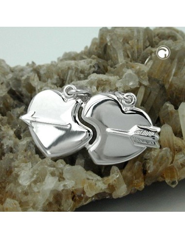 Hängsmycke Pierced Hearts Silver 925