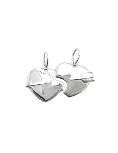 Hängsmycke Pierced Hearts Silver 925