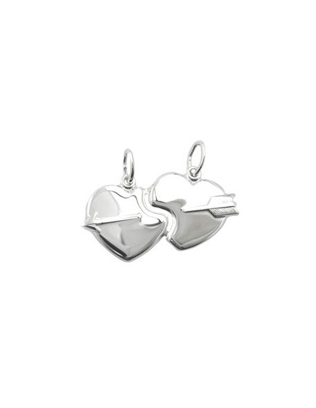Hängsmycke Pierced Hearts Silver 925