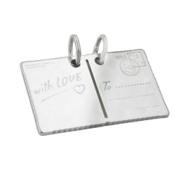 Hängsmycke Postcard With Love Silver 925