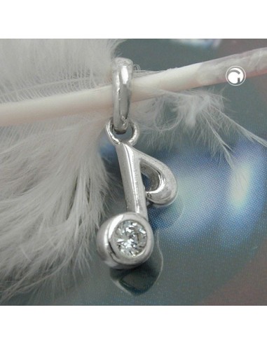 Hängsmycke Quaver Note Silver 925