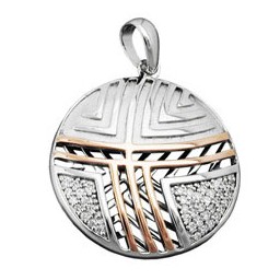 Hängsmycke Redgold-Plated Silver 925