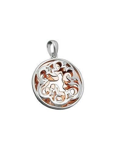 Hängsmycke Redgold-Plated Silver 925