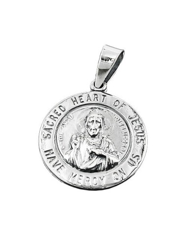 Hängsmycke Sacred Heart Silver 925