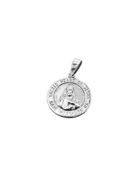Hängsmycke Sacred Heart Silver 925