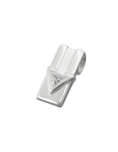Hängsmycke Shiny/ Matte Cz Silver 925