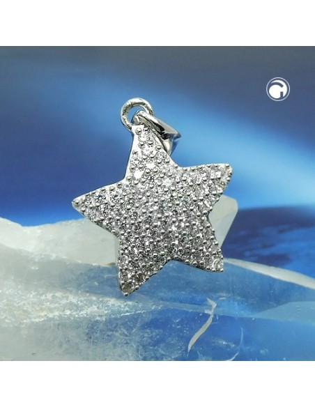 Hängsmycke Star Multi-Colored Silver 925