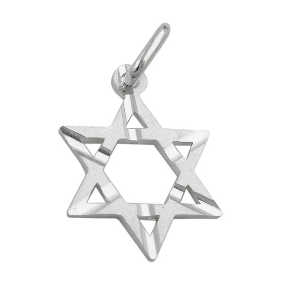 Hängsmycke Star Of David Silver 925