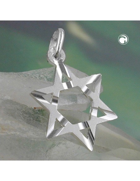 Hängsmycke Star Of David Silver 925