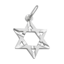 Hängsmycke Star Of David Silver 925