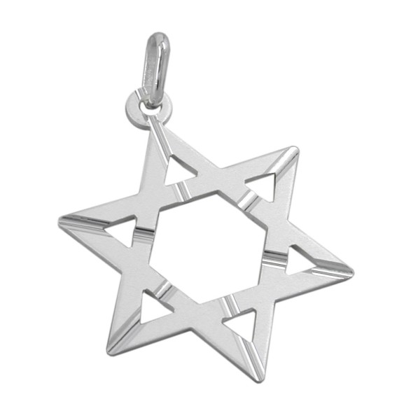 Hängsmycke Star Of David Silver 925