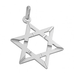Hängsmycke Star Of David Silver 925